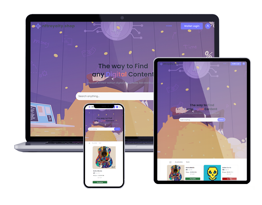 NFT SHOP Preview